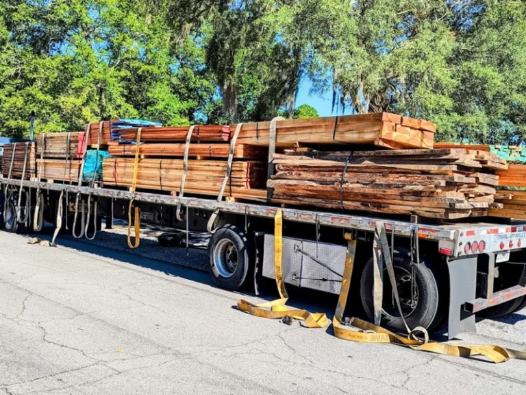 First semi load delivery 2